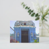 Hindu-tempelingang, Little India Briefkaart (Staand voorkant)