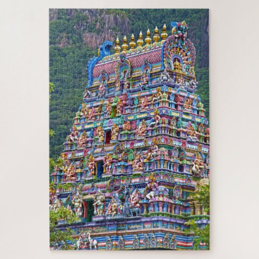 hindu tempelpuzzel legpuzzel (Verticaal)