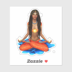 Hindu Yoga Vrede Namaste Sticker