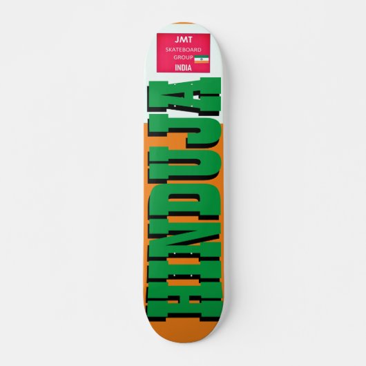HINDUJA JMT INDIA 7 3/4" Planche de Skateboard (Devant)