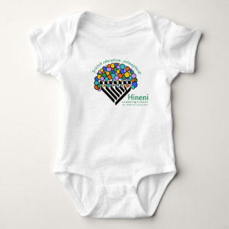 Hineni Learning Center Babies' Bodysuit - White
