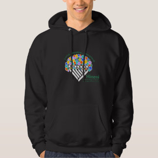 Hineni Learning Center Heren Hoodie - Zwart