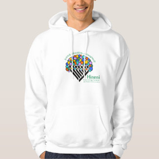 Hineni Learning Center Men's Hoodie - White