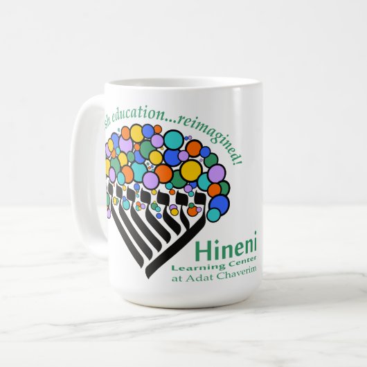 Hineni Learning Center Mug (Devant gauche)