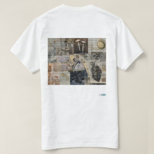 Hineni— T-Shirt dos imprimé