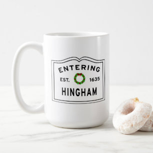 Hingham Christmas Mug - Choisissez une couleur!