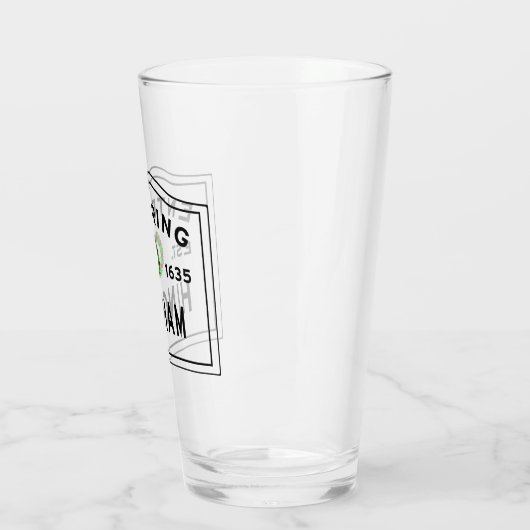 Hingham Kerst Bier Glas (Links)