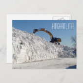 Hingham Massachusetts Briefkaart (Voorkant / Achterkant)