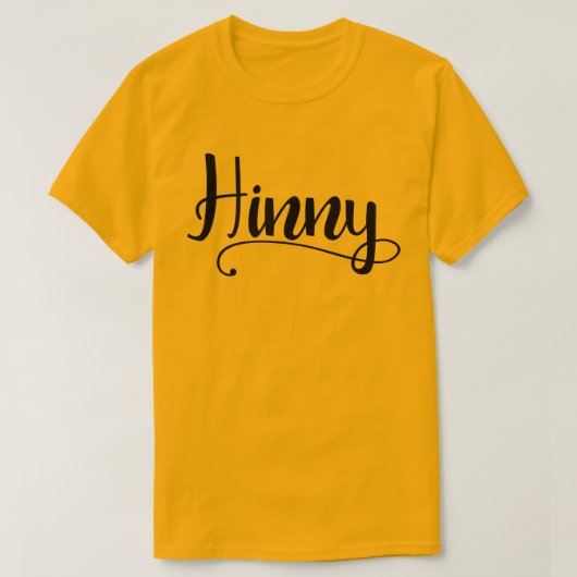 Hinny Geordie Newcastle Dialect T-shirt (Design voorkant)