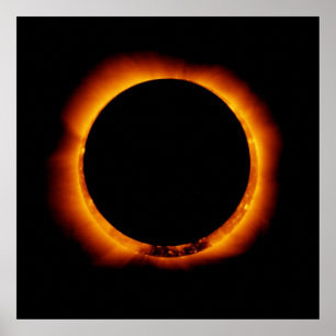 Hinode stelt een jaarlijkse zonnecrisis vast poster