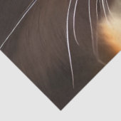 Hint van de paarse calicakat, Fantasy Tissuepapier (Detail)