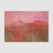 Hint van Herfst in het Air Red en Gold Tissuepapier (Voorkant)