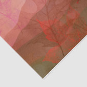 Hint van Herfst in het Air Red en Gold Tissuepapier (Detail)