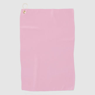 Hint van roze roodachtige effen kleur pastel tint golfhanddoek