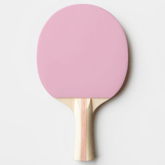 Hint van roze roodachtige massieve pastel tint tafeltennisbatje