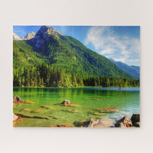 Hintersee Ramsau Beieren. Legpuzzel (Horizontaal)