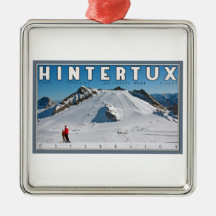 Hintertux - de Gefrorene Wand Metalen Ornament