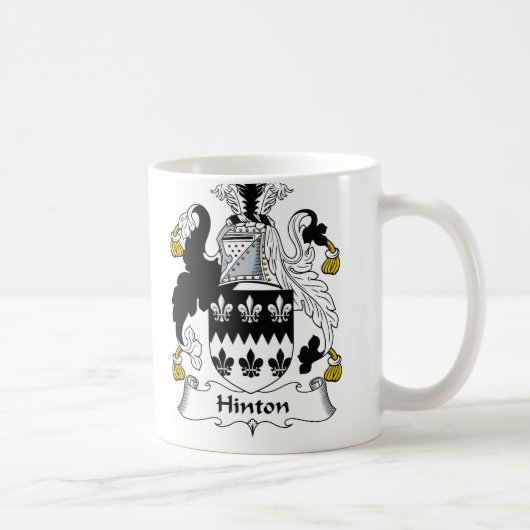 Hinton Family Crest Koffiemok (Rechts)