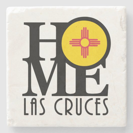 HIOME Las Cruces New Mexico Stenen Onderzetter (Voorkant)