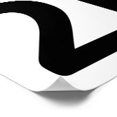 Hip 2 B Square Funny Poster (Hoek)