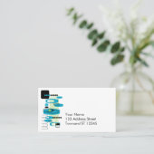 Hip A Go Go Standard, Carte de visite 3,5 po x 2,0 (Debout devant)