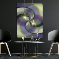 Hip Abstracte halve cirkels avy Mosaic Art Patroon