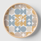 Hip Abstracte halve cirkels industriële fusiekunst (Voorkant)