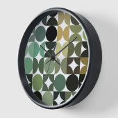 Hip Abstracte halve cirkels industriële fusiekunst (Hoek)