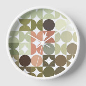 Hip Abstracte halve cirkels industriële fusiekunst (Voorkant)