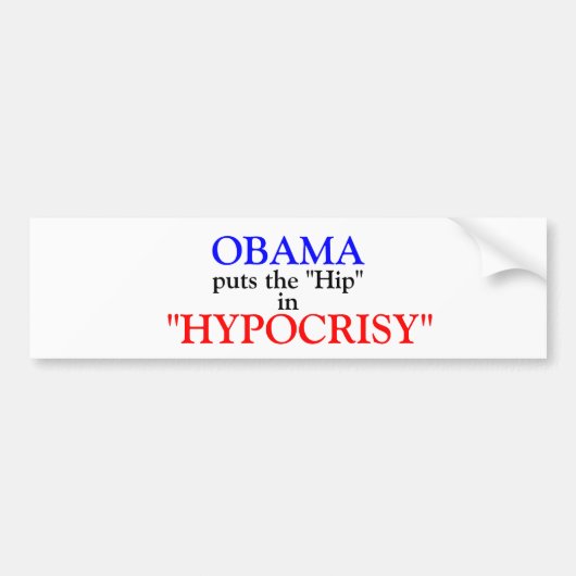 HIP BUMPERSTICKER (Voorkant)