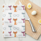 Hip Cats Theedoek (Quarter Fold)