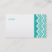 Hip Chevron mammcards Contactkaartje (Achterkant)