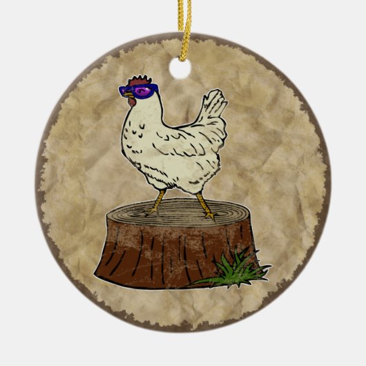Hip Chicken, ornament (Voorkant)