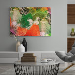 Hip Colorful Grunge Style Brushstrokies Art Motif<br><div class="desc">Contemporain vert clair,  orange,  rose,  noir,  jaune et rouge style moderne grunge touches géométriques art design motif. Belle couverture moderne et cool pour le branché branché et amateur d'art,  branché et amateur de motifs artistiques.</div>