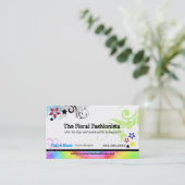 Hip Colorful 'N Groovy Profile Card Visitekaartje (Staand voorkant)