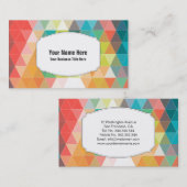 Hip Cool Patronen Visitekaartje (Voorkant / Achterkant)