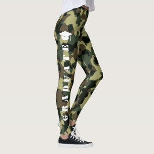 Hip diplômée leggings femmes : ROTC Military Desig