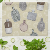 Hip Flask Prohibition Era Serviette de cuisine (Plié)