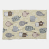 Hip Flask Prohibition Era Serviette de cuisine (Horizontal)