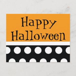 Hip Halloween Carte postale Invitation
