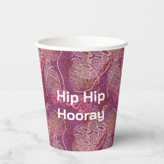 Hip Hip Hooray Abstract Art Papieren Bekers