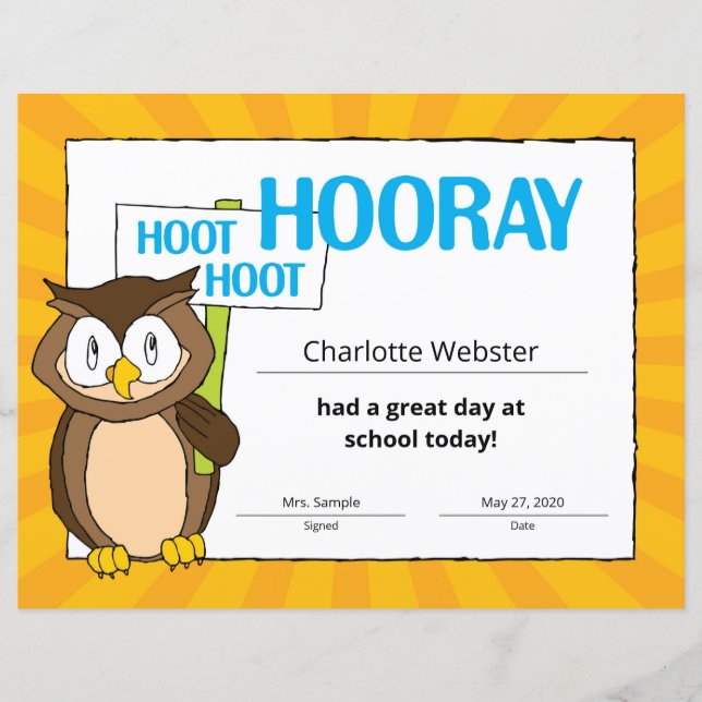 Hip Hip Hooray Grijs Hippo Tekening Leuke Dierlijk (Voorkant)