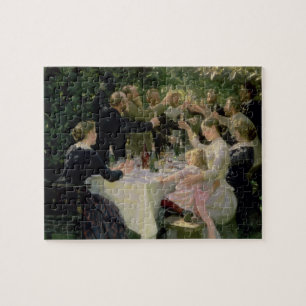 Hip Hip Hurrah. Kunstpartij te Skagen, 1888 Legpuzzel