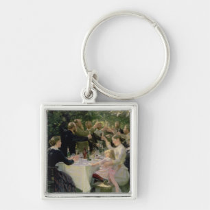 Hip Hip Hurrah. Kunstpartij te Skagen, 1888 Sleutelhanger