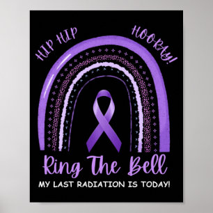 Hip Hoeraa Bel De Bel Laatste Dag Bestraling Chemo Poster