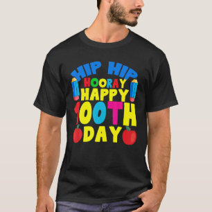Hip Hooray 100e dag van de leerkracht G T-shirt