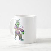 Hip Hop Alien Koffiemok (Voorkant links)