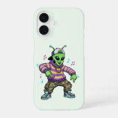 Hip Hop Alien Phone Case iPhone 16 Hoesje (Achterkant)