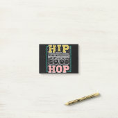 Hip Hop Artists Cassettes Old School Rap Post-it® Notes (Op bureau)