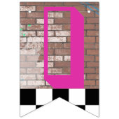 Hip Hop Baby shower Lil Diva Banner (Tweede vlag)